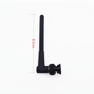 China Plastic +metal UHF Antenna Black BNC Connector 215-225 MHz For 3G for sale