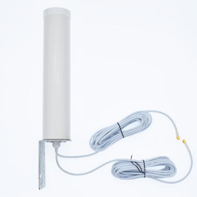 China Magnetic +metal Mimo Antenna Strong Signal White 4g Indoor/Outdoor 5g LTE Omni 11dbi Directional With RG58 Cable Antenna for sale