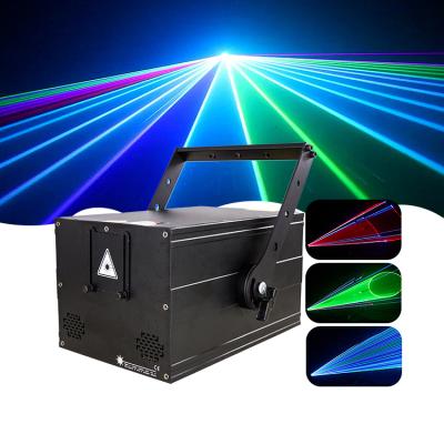 Cina Full Color Led Animation Laser Light 10W Disco Stage DJ Laser Light Projector Animation Laser Light Show For Night Club in vendita