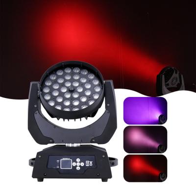 Chine Easy Installation VLTG 36*10W Wedding Events Concert Led Stage Beam Lights Zoom Wash Moving Head Light à vendre