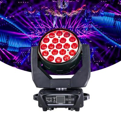 Cina Moving Stage Nightclub Stage Beam Light 4In1 Zoom Wash Light Mac Aura 19Pcs 15W RGB Light in vendita