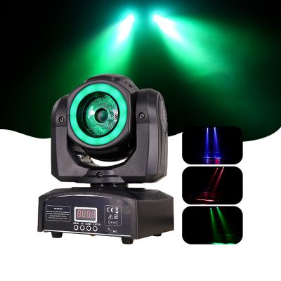 Cina DMX Function Voice Control DJ Stage Wash Dmx Mini Light Outdoor 45w Gobo Led Spot Beam Moving Head Light in vendita