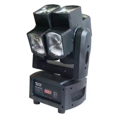 Cina Hot Sale Factory Price of Wedding/Party/Dj/Disco/Club/Theater/Concert/Church Hot Wheels Rgbw 120W Led 8*10W Sharpy Beam Moving Head Light in vendita