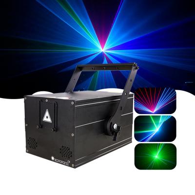 Cina Handheld 3D 1W 2W 3W 6W 10W Full Color Animation Laser Light RGB Color Led Stage Effects Laser Lighting in vendita