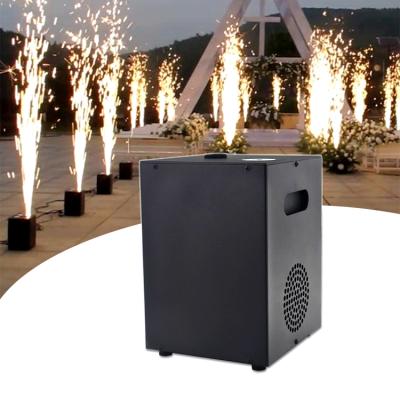 China Wedding DJ Wedding Performance Machine Fire Mini Battery Wireless Cold Spark Hot Sale 650W Dance Event for sale