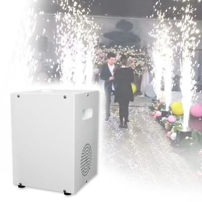 Cina Wedding High Quality White Indoor 650W Stage Dance Cold Sparklers Ice Pyro Fireworks Fountain Machine With Remote Control in vendita