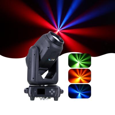 China Fixed Dish And Rotating Dish Pattern VLTG Beam Light 380 Gobo 3in1 Led Moving Stage Head Light 17r 350w Beam Spot Wash Light for sale