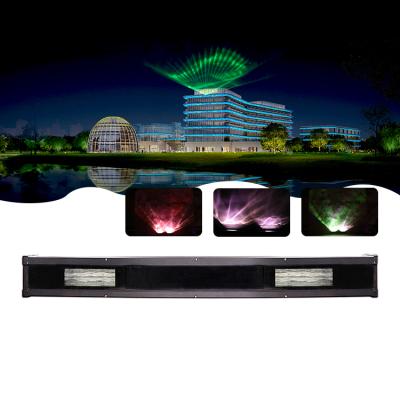 Cina Accept customized ripple dynamic projection gobo design outdoor wall water advertising flood light gobo light gobo projector in vendita