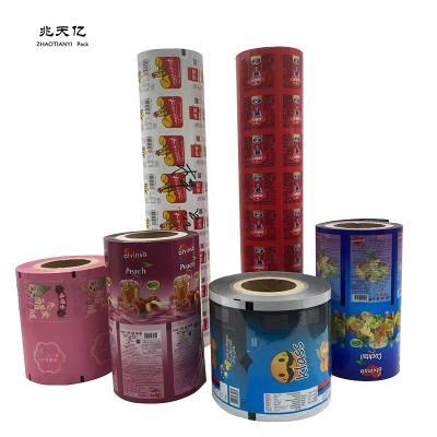 China Moisture Proof Films Roll Stretch Functional Food Grade Packaging Film Printed Roll Packaging Food Package Plastic Wholesale Customized Soft for sale