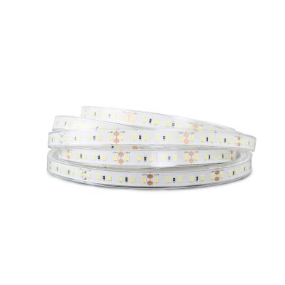 China IP65 IP67 IP68 Extrison Portable Silicone Waterproof 120leds/m SMD2835 Flexible LED Strip LED Strip Light Warm White Strip for sale