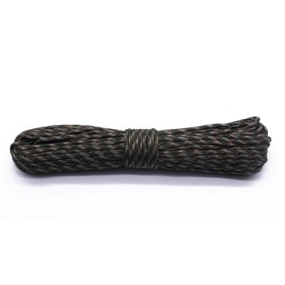 China Manufacturer Wholesale Custom Polyester 4mm Survival Lanyard Rope Paracord for sale