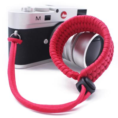 China Polyester Cotton Harness Person Manufacturer Custom Paracord Wrist DSLR Camera Strap for sale