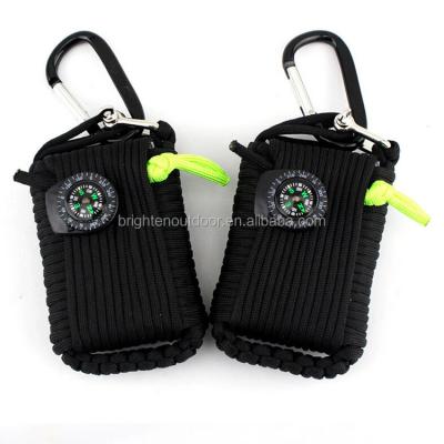 China Eco-friendly Kit Fishing Bag Tool Paracord Survival Kit For Emergency Situations for sale