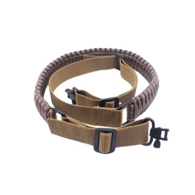 China For Quickly Attaching and Detaching Rifle Sling Carry Bungee Paracord Tactical Gun Sling 2 Point Gun Sling for sale