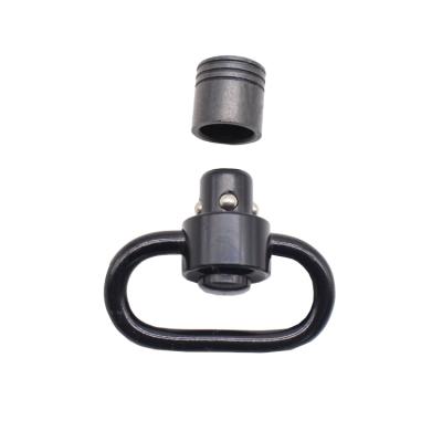 China Metal Gun Accessories Quick Release Black Metal Gun Push Button Swivel for sale