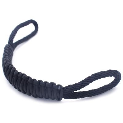 China Handmade Camping Hanging 550 Paracord Utility Handle For 30oz Rocker 40*3.8cm for sale