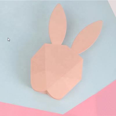 China Rabbit cartoon maker night light voice control snooze direct multifunction alarm clock temperature small drowsy function for sale