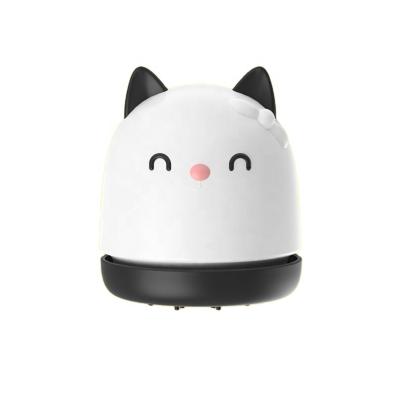 China Mini Cat Vacuum Cleaner Portable Handheld Lightweight Desktop Dust Suction Usb Rechargeable for sale