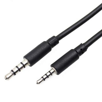 China Bare Audio Cable 4 Pole Pairs Copper Wiring Manufacturer Direct Selling 3.5mm 2.5mm 4 Pole Car Headphone Sound Card Cable for sale