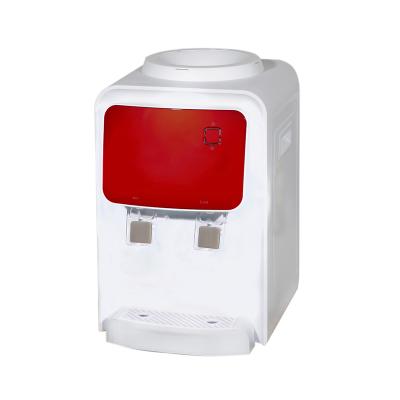 China Water Drinking Station Household Top Loading Small Size Hot And Cold Electric Cooling Dispenser for sale