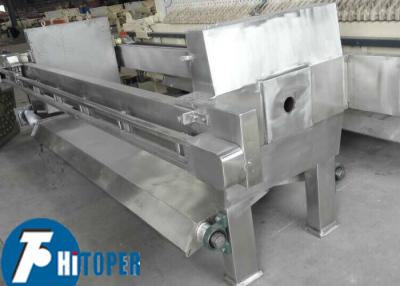 China Stainless Steel Filter Press For Oil Water Separation In Food And Beverage Industry for sale