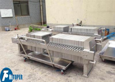 China Ordering Stainless Steel Filter Press Model Specifications and Technical Requirements for sale