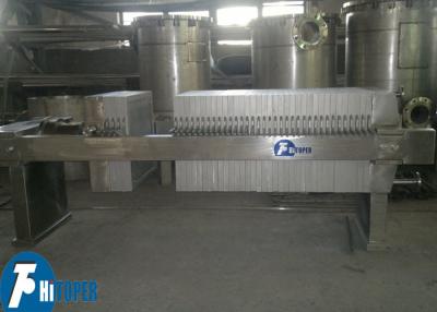 China Stainless Steel Filter Press For Various Industries Medicine Beverage Chemicals for sale