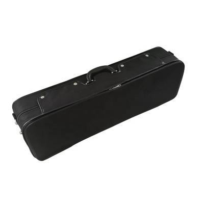 China Custom Wholesale China Factory Price OEM Oxford Black Violin Cover Advanced Lightweight Oblong Foam Violin Case 4/4 G-2002V for sale