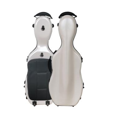 China Gaosijia OEM Waterproof Advanced Custom Shaped Colored Adjustable Bead G-1003IF15 OEM Fiberglass Viola Case 15.5