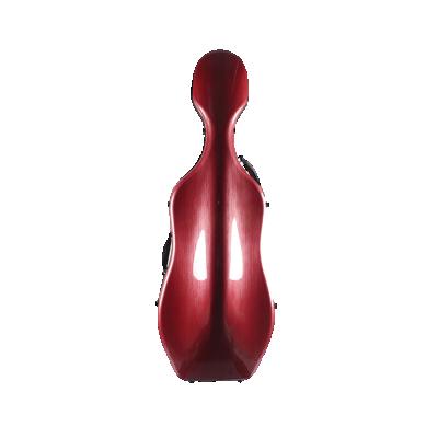 China Factory direct sale high quality colorful CELLO foam and wholesale 4/4 aviation fiberglass aviation polycarbonate cello case hard layers for sale