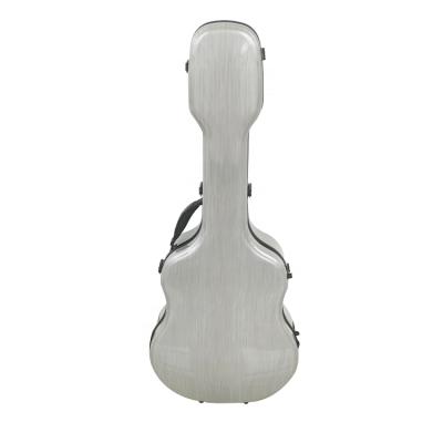 China High Quality Custom Colored Shaped Classical Acoustic Fiberglass Guitar Body Silver G-5004GF Made in China 39