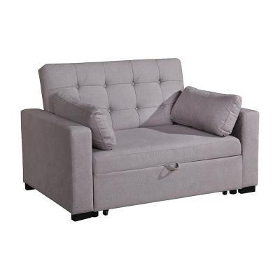 China Modern Design Home Furniture Living Room Corner Sofa Cum Bed New Design Two Seat Folding Sofa With Bed for sale