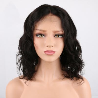 China New Style Water Wave Brazilian Hair Lace Wig Transparent Full Lace Wig For Black Women for sale