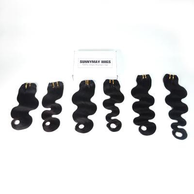 China Top Selling Body Wave Hair Bundles Wholesale Brazilian Color Unprocessed Natural Virgin Hair Extensions for sale