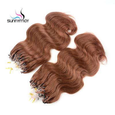 China Cheap 100% Natural Body Wave #33 Remy Micro Loop Ring Hair Extension Body Wave Hair Extension for sale