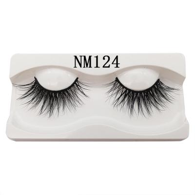 China Sunnymay 20mm mink eyelash fluffy 3d mink crisscross lashes wholesale 3d mink eyelashes for sale