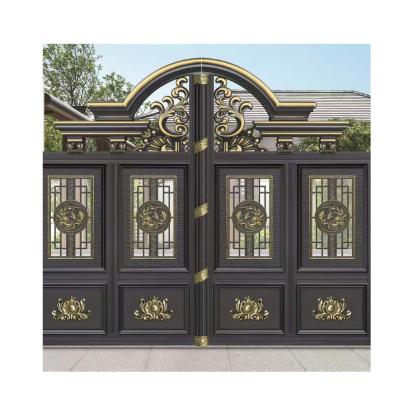 China Modern Wholesale Villa Courtyard Door Aluminum Art Reliable Quality Quality for sale