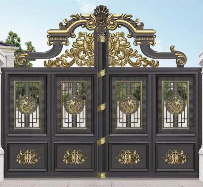 China New Modern Trend Strong Cast Aluminum Gate For Garden for sale