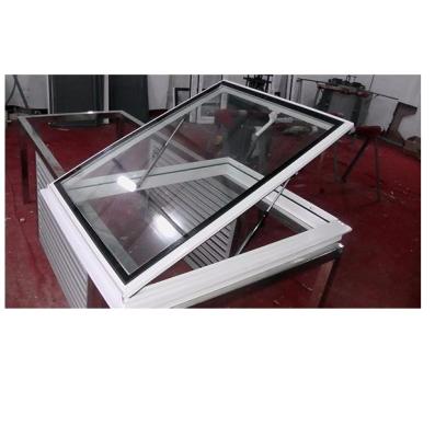 China Modern Heat Insulation Double Glazed Glass Smart Auto Motorized Skylight Roof Window With Hardware Accessories for sale