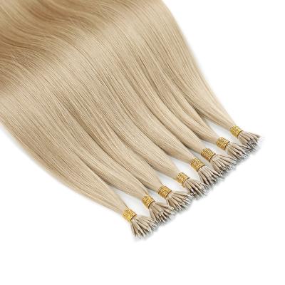 China natural & healthy & Hot Selling Nano Cuticle Smooth Human Nano Ring Hair 100% European Invisible Ring Link Bundle Hair Extension for sale