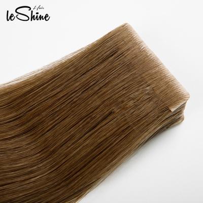 China European Remy 100% Human Invisible Tape Hair Extension Natural Wave Injected Tape Hair Extensions for sale