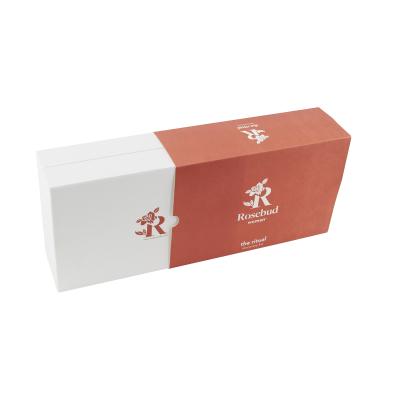 China Handmade custom organic cosmetic comact printing drawer packaging box for facial cream for sale