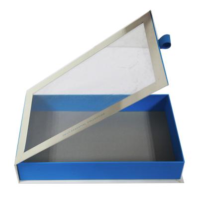 China 2017 Recyclable Customized Cardboard Window Box With Clear Window With Low MOQ With High Quality for sale