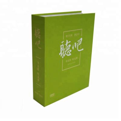 China Hot Selling Recyclable Fake Cardboard Book Gift Box Packaging Customize Supplied for sale