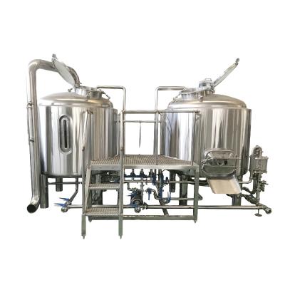 China Beer Bar Craft Beer Making Machine Bierborse 500L Whiskey Brewery Equipment Beer Brewing Equipment for sale