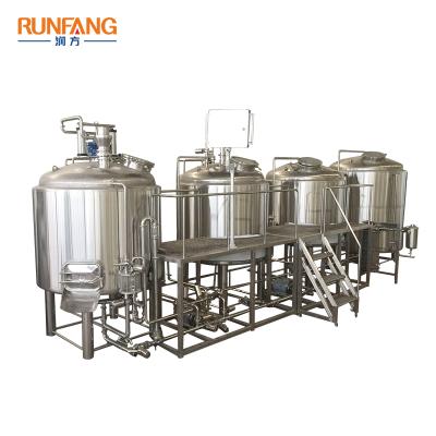 China Large Hotels 1000L Beer Brewing Equipment Beer Factory Equipment For Sale for sale