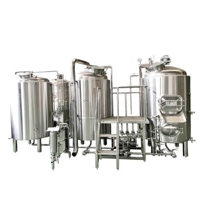 China Beer Bar Craft Beer Making Machine Bierborse 800L Whiskey Brewery Equipment Beer Brewing Equipment for sale