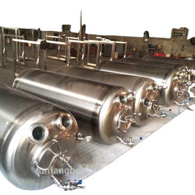 China 10hl Tank, 20hl Horizontal Brite Tank Beer Serving Beer State Tank For Beer State for sale