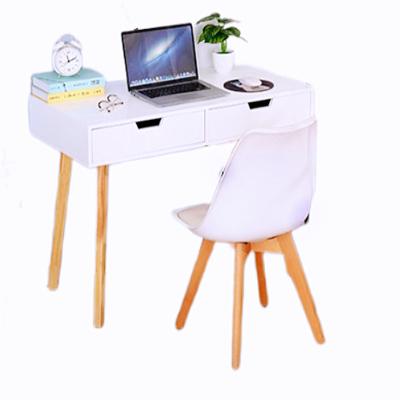 China Assemble Simple Modern Simple Computer Desk Bedroom Office Furniture Small Student Writing Set Desk for sale