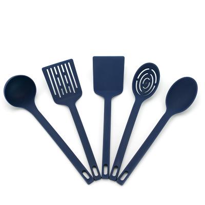 China Sustainable 2022 New Design Nylon Kitchen Utensils Set Eco Friendly 5pcs Kitchen Cooking Tools for sale